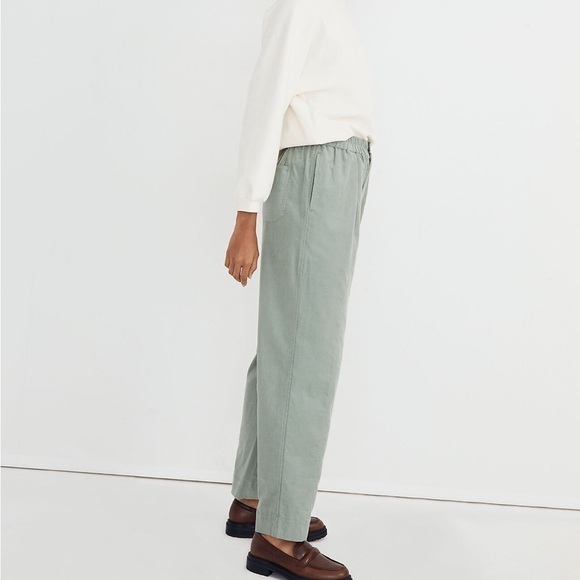 Madewell Corduroy Pull-On Tapered Pants - Picture 2 of 12